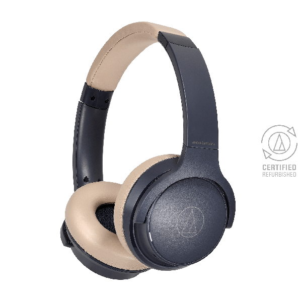 Auscultadores Bluetooth AUDIO TECHNICA ATH-S220BTBK (On Ear
