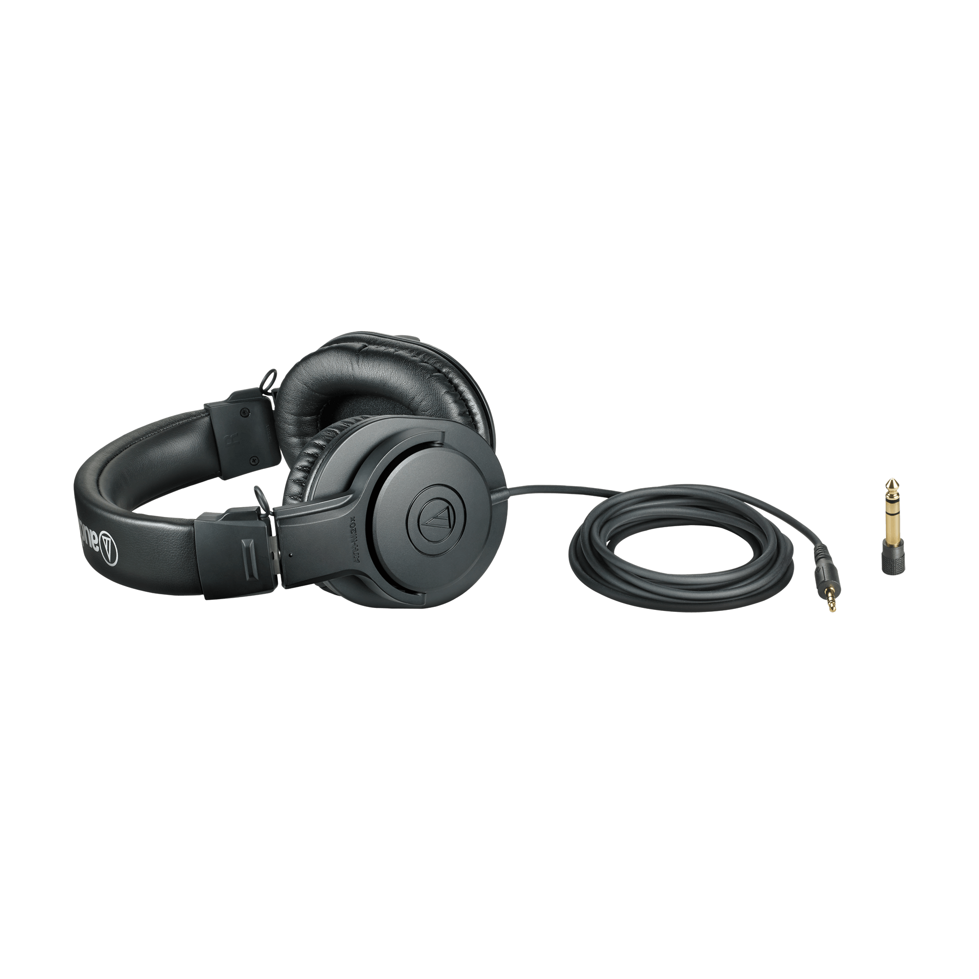  Audio-Technica ATH-M20x Professional Studio Monitor Headphones  Deluxe Bundle : Electronics