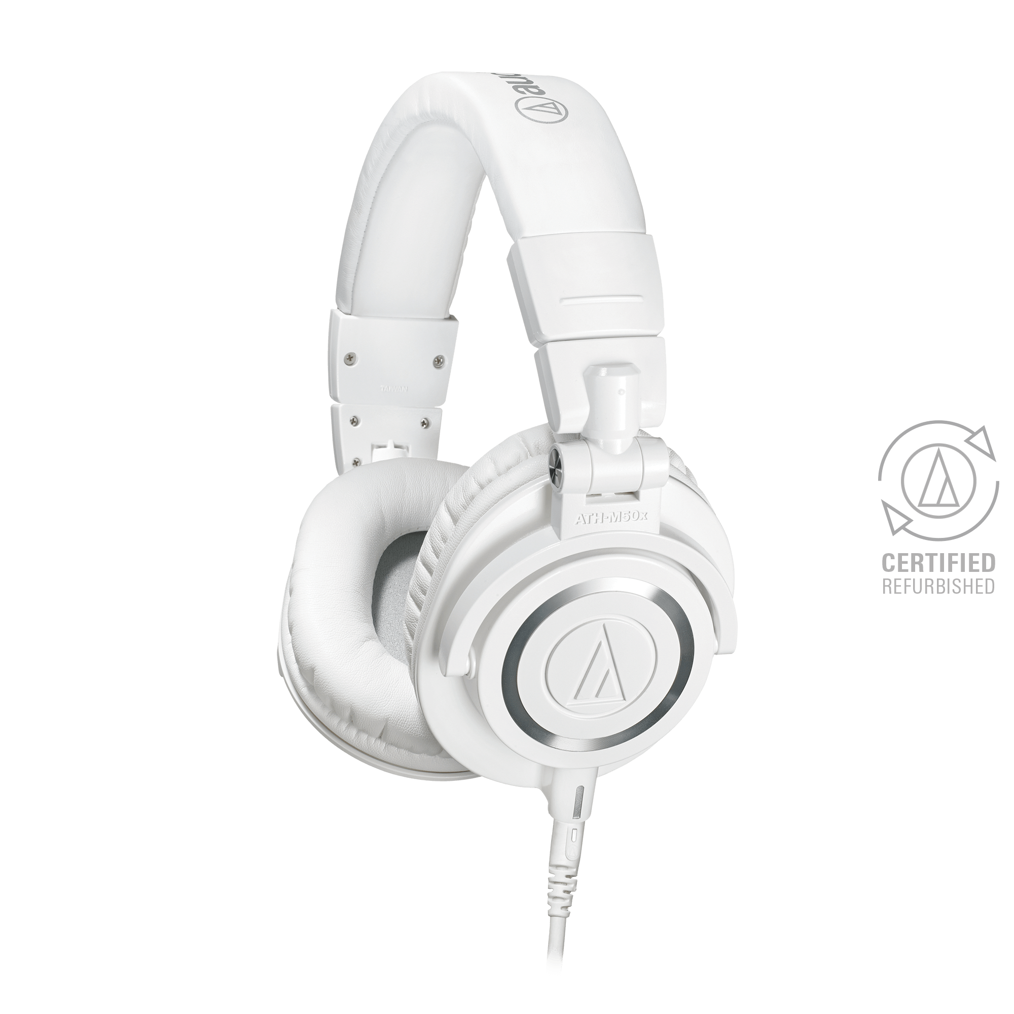 Audio-technica ATH-M50x WH White professional monitor headphones