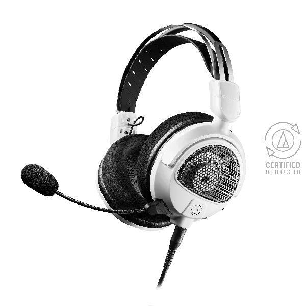 ATH-GDL3WH-CR Gaming Headset | Certified Refurbished | Audio-Technica