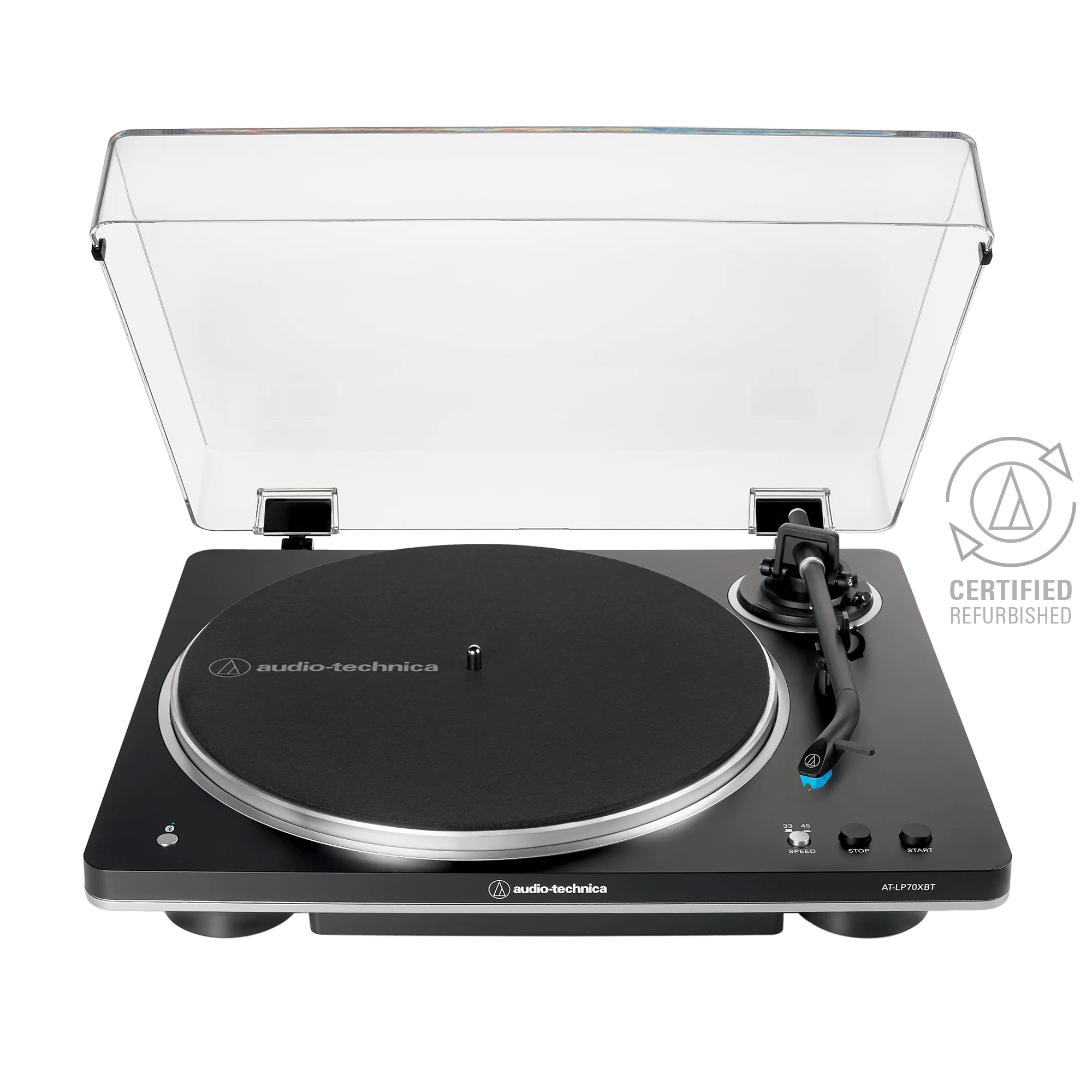 Fully Automatic Wireless Belt-Drive Turntable | AT-LP70XBT-BS-CR