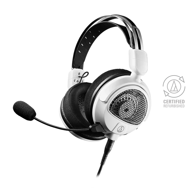 ATH-GDL3BK-CR High-Fidelity Open-Back Gaming Headset | Certified