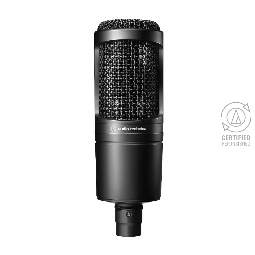 AT2020 新品未使用 audio technica Cardioid Condenser Microphone | Certified Refurbished | AT2020-CR