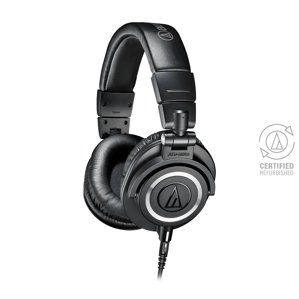 Professional monitor headphones | ATH-M50x-CR Certified